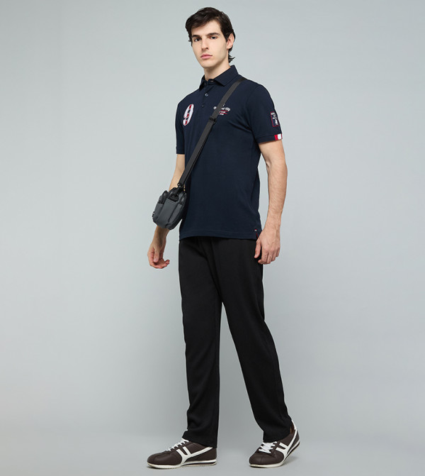 R&B  Clothing - Navy Polo T-shirts