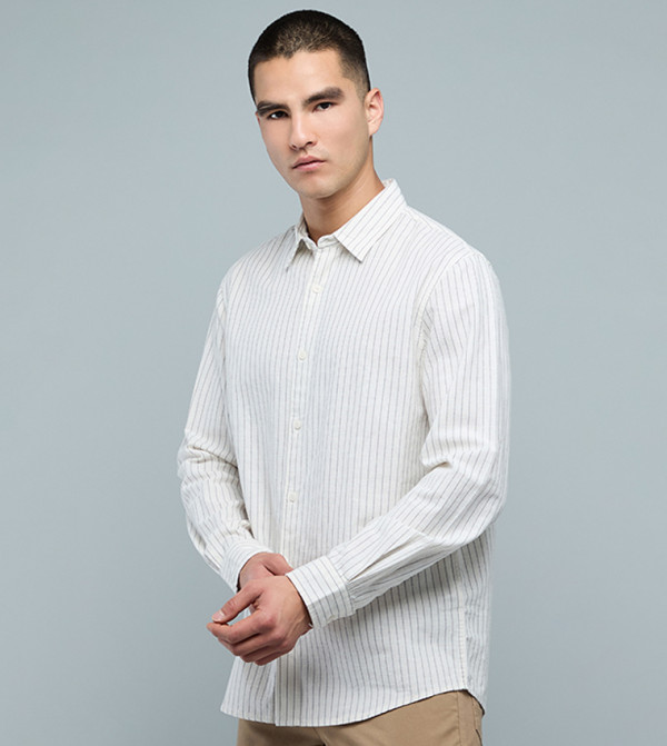 أر آند بي  ملابس - كريمي  Long Sleeves