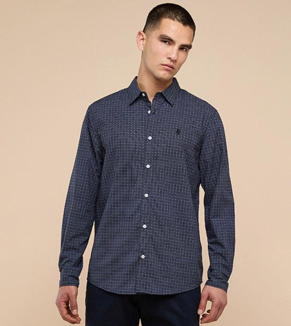 أر آند بي  ملابس - كحلي مزرق  Long Sleeves