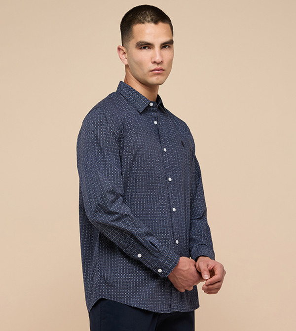 أر آند بي  ملابس - كحلي مزرق  Long Sleeves