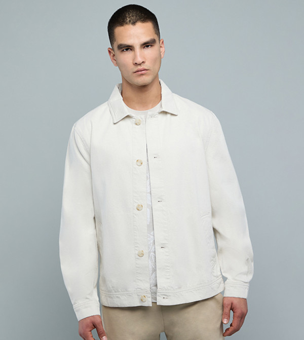 R&B Casual Jackets - Beige Casual Jackets