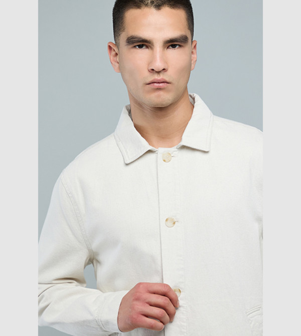 R&B Casual Jackets - Beige Casual Jackets