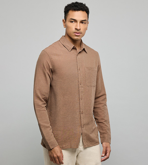 R&B R&B - Brown Long Sleeves