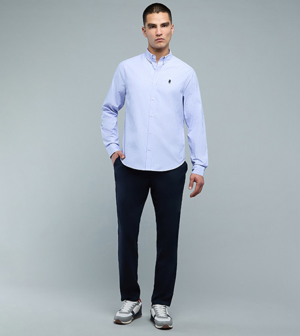 R&B  - Blue Long Sleeves