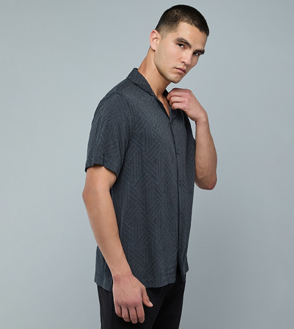 R&B R&B - Grey Short Sleeves