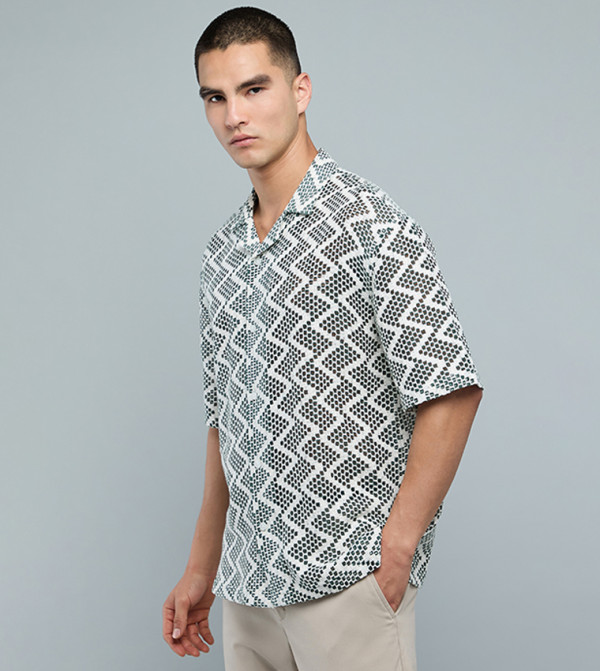 أر آند بي أر آند بي - أخضر غامق  Short Sleeves