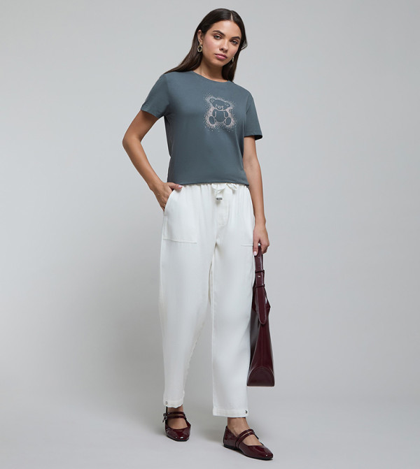 R&B R&B - Grey Short Sleeve T-Shirts