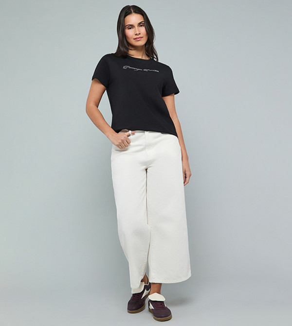 R&B  T-Shirts - BLACK Short Sleeve T-Shirts