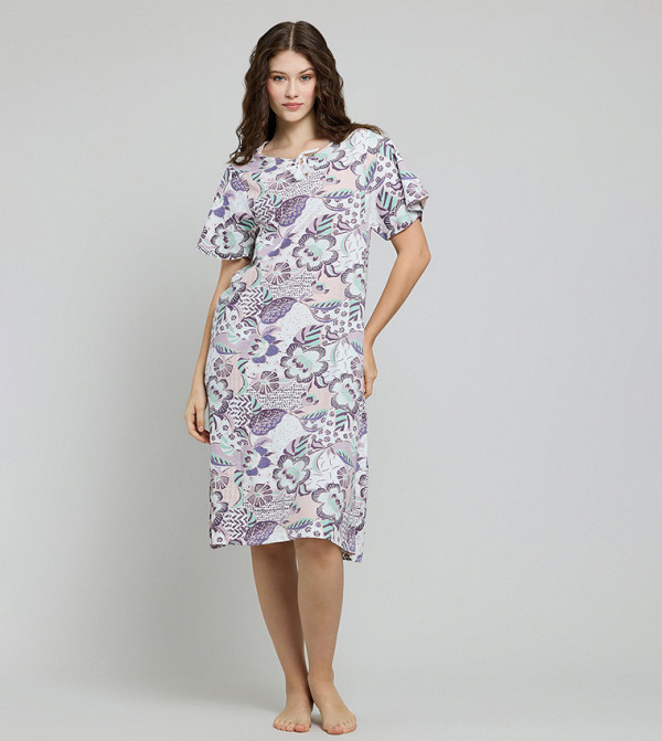 R&B  Sleepwears & Loungewears - Multi Night Dress & Gowns