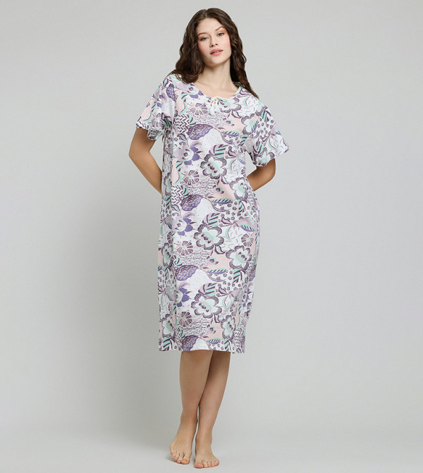 R&B  Sleepwears & Loungewears - Multi Night Dress & Gowns