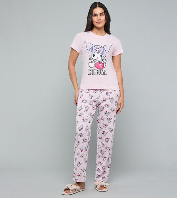 R&B  - Light Pink Pyjama Set