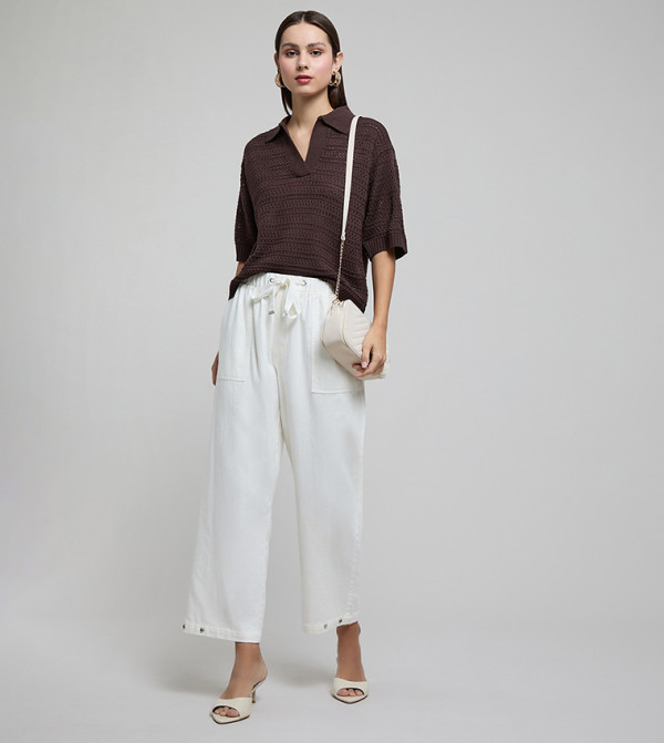 R&B R&B - Brown Casual Tops