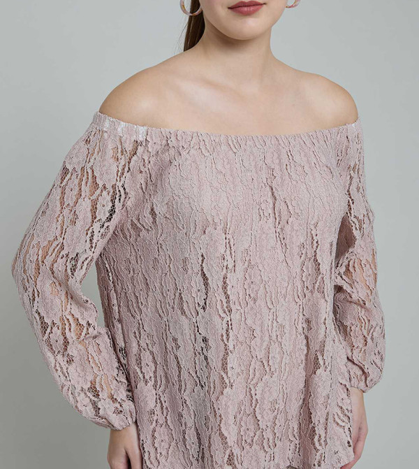 R&B R&B - Beige Casual Tops