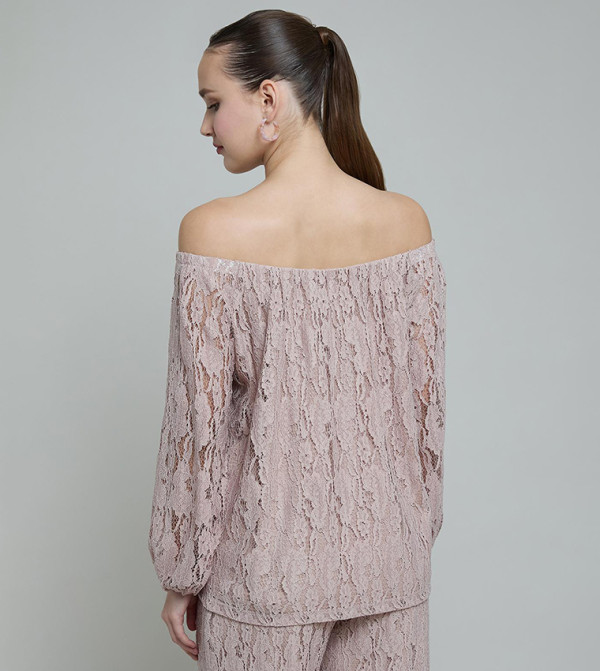 R&B R&B - Beige Casual Tops