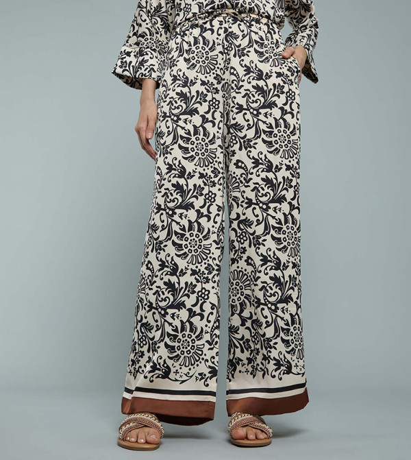 R&B  Clothing - Ivory Casual Pants