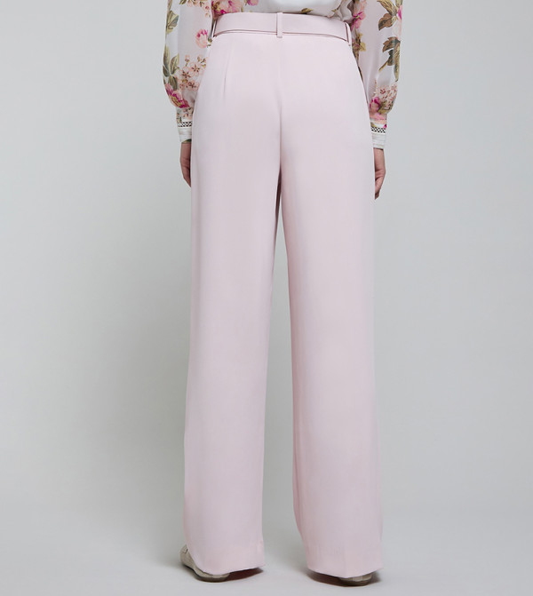 R&B  Casual Pants - Pink Casual Pants