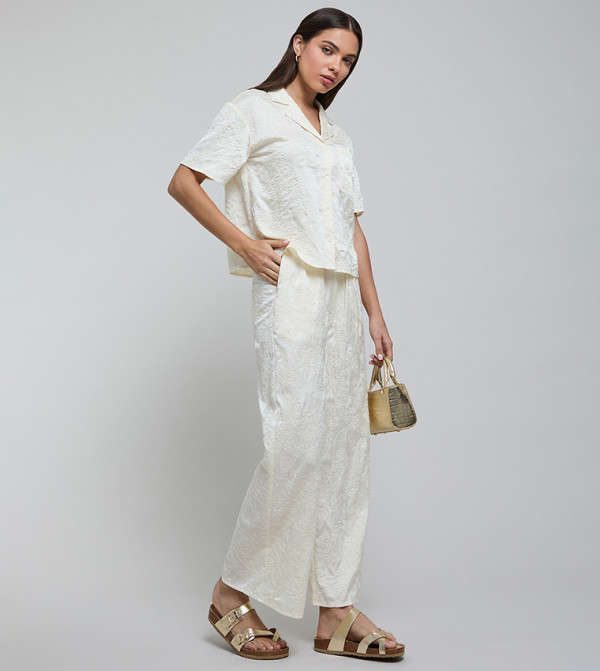 R&B - Beige Casual Pants