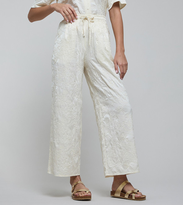 R&B - Beige Casual Pants