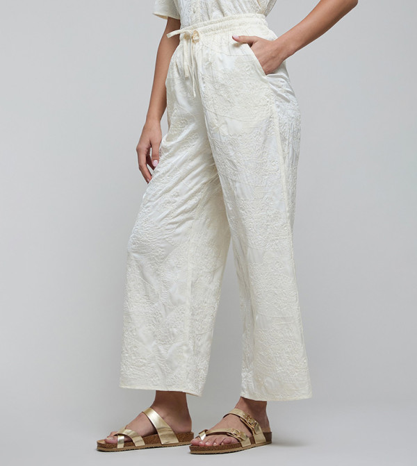 R&B - Beige Casual Pants