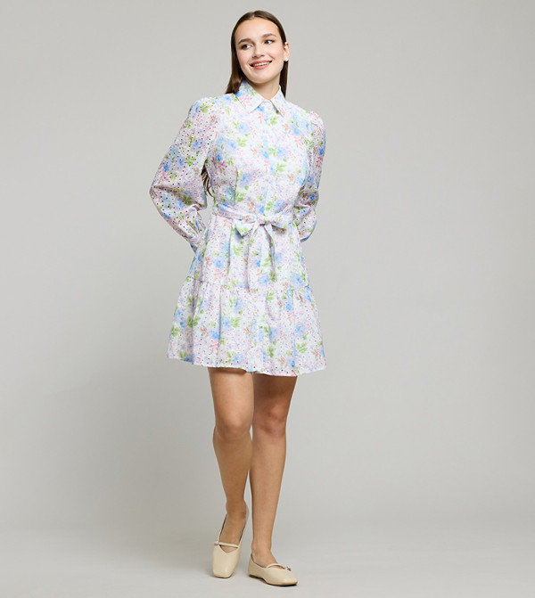 أر آند بي  فساتين تيشيرت - متعدد Shirt & T-Shirt Dresses