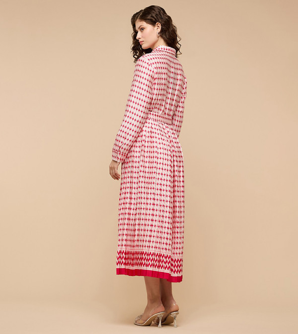 R&B  Clothing - Red Shirt & T-Shirt Dresses