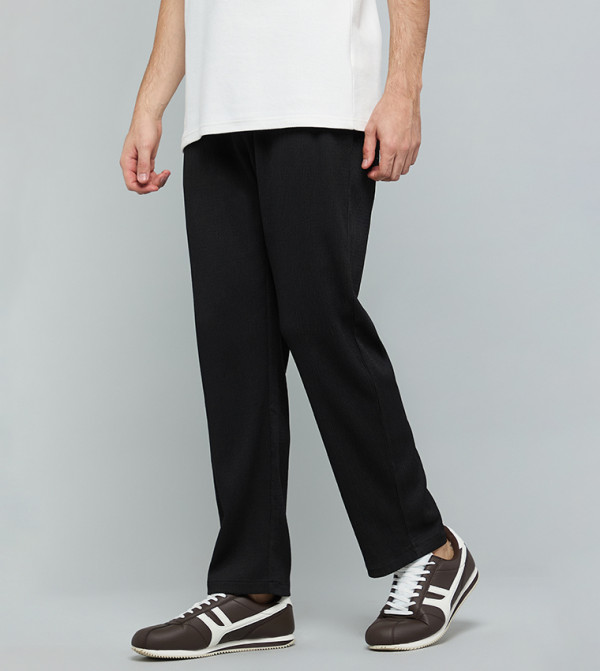 R&B  Casual Pants - BLACK Casual Pants