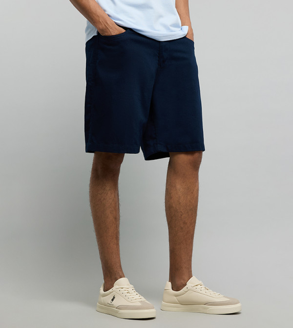 R&B R&B - Navy Casual Shorts