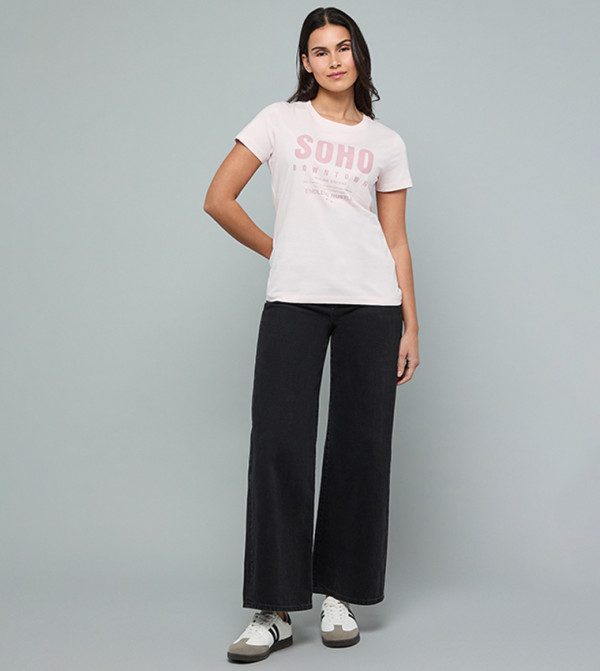 R&B Clothing - Light Pink Short Sleeve T-Shirts