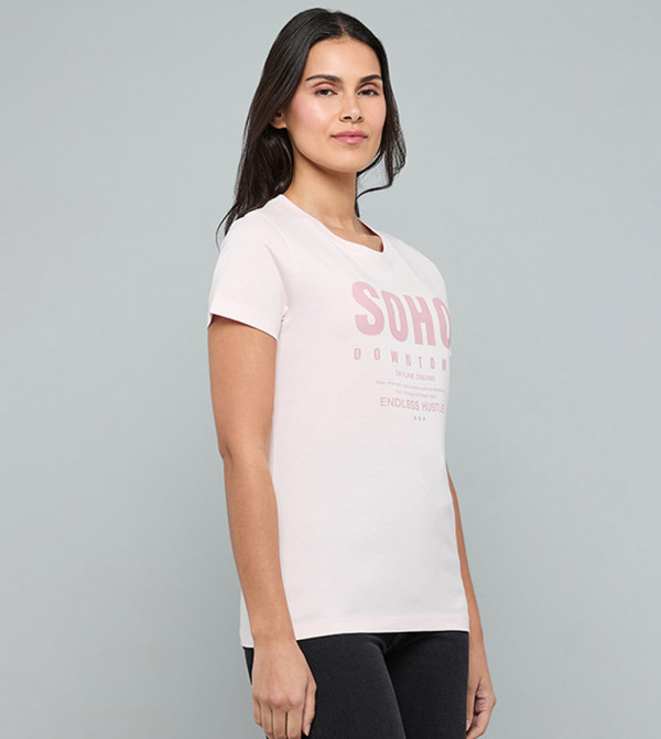 R&B Clothing - Light Pink Short Sleeve T-Shirts