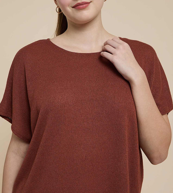 أر آند بي  ملابس - بني  Casual Tops