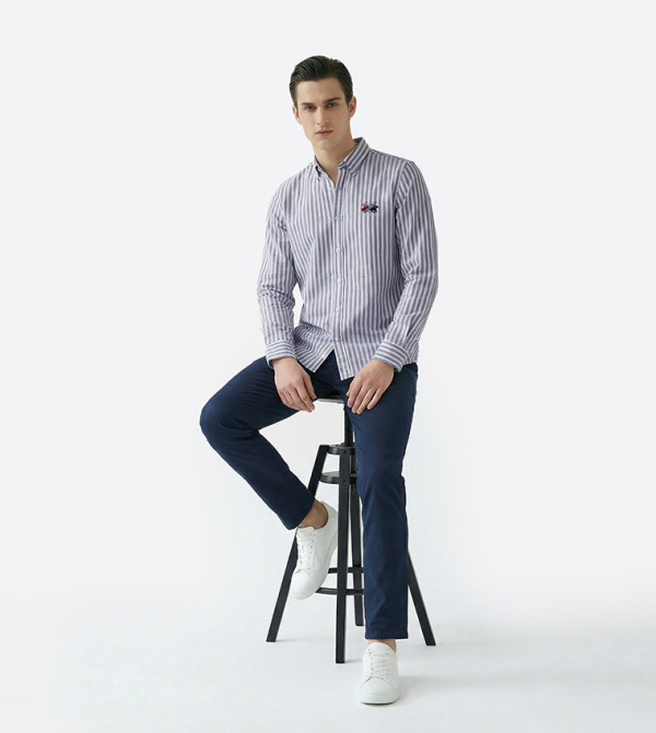 بيفرلي هيلز بولو كلوب  heatwave-ready-m - أزرق Long Sleeves