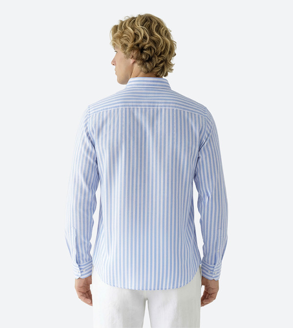 بيفرلي هيلز بولو كلوب  ملابس - أزرق Long Sleeves