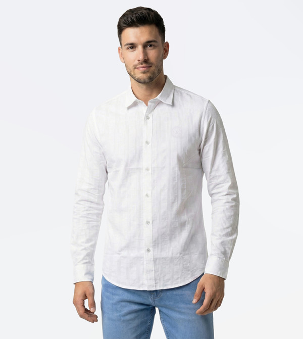 بيفرلي هيلز بولو كلوب  قمصان - أبيض Long Sleeves