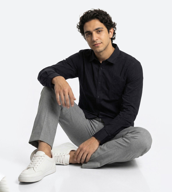 بيفرلي هيلز بولو كلوب  ملابس - كحلي Long Sleeves