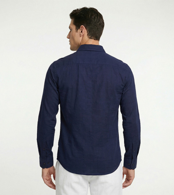 بيفرلي هيلز بولو كلوب  قمصان - كحلي مزرق  Long Sleeves