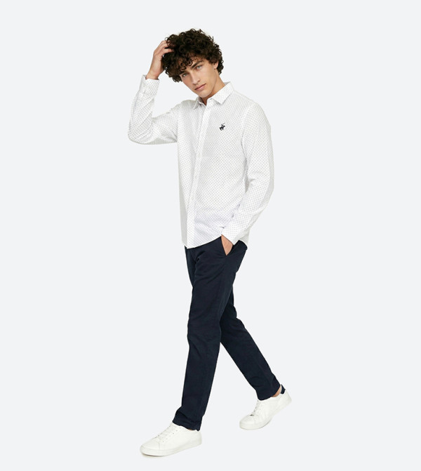 Beverly Hills Polo Club Beverly Hills Polo Club - White Long Sleeves