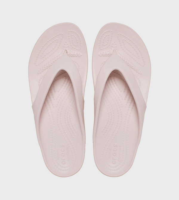 كروكس  فليب فلوب - BARELY PINK شباشب فليب فلوب