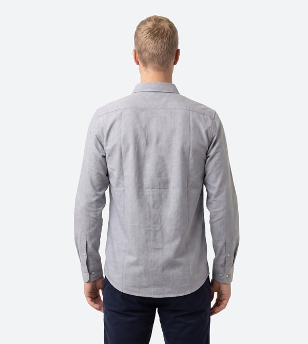 Beverly Hills Polo Club  Shirts - Blue Long Sleeves