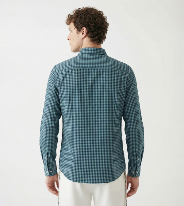 Beverly Hills Polo Club  Shirts - Green Long Sleeves