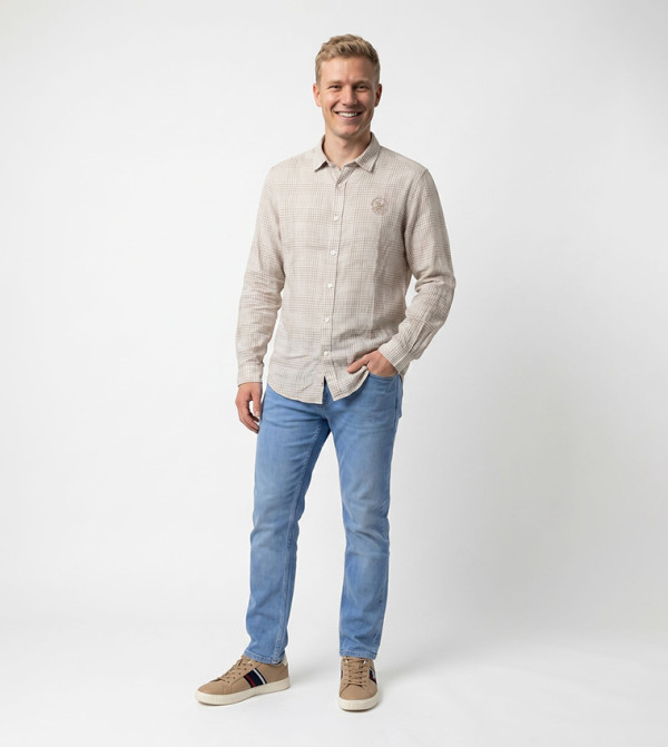 بيفرلي هيلز بولو كلوب  قمصان - بني  Long Sleeves