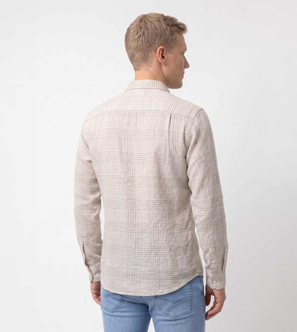 بيفرلي هيلز بولو كلوب  قمصان - بني  Long Sleeves