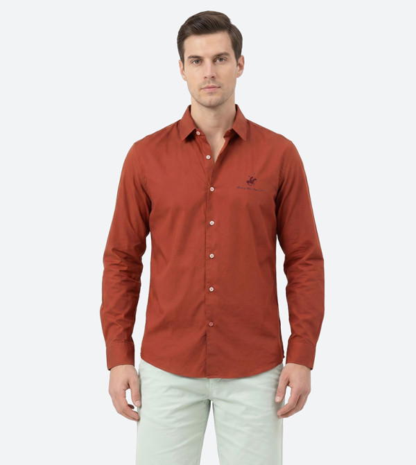 بيفرلي هيلز بولو كلوب بيفرلي هيلز بولو كلوب - برتقالي  Long Sleeves
