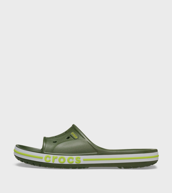Crocs  Slides - ARMY GREEN Slides