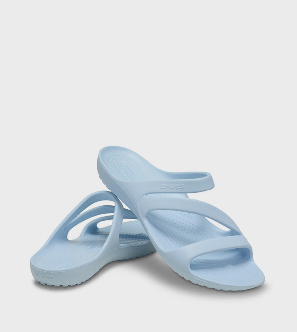 Crocs  summer-workwear-w - Blue Flat Sandals