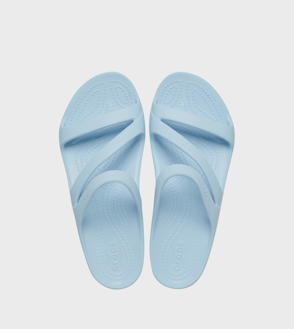 Crocs  summer-workwear-w - Blue Flat Sandals