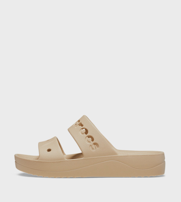 Crocs Platforms - Beige Flat Sandals