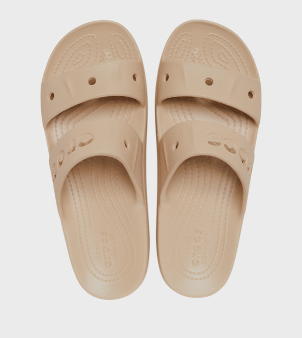 Crocs Platforms - Beige Flat Sandals