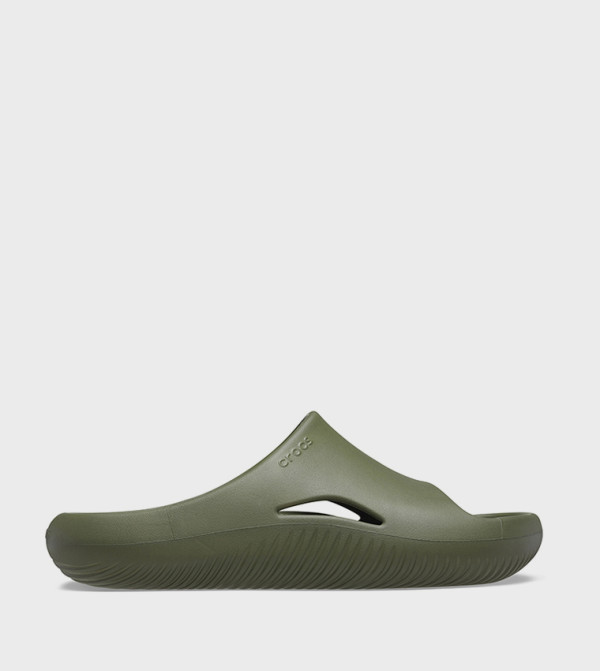 Crocs Crocs - ARMY GREEN Slides