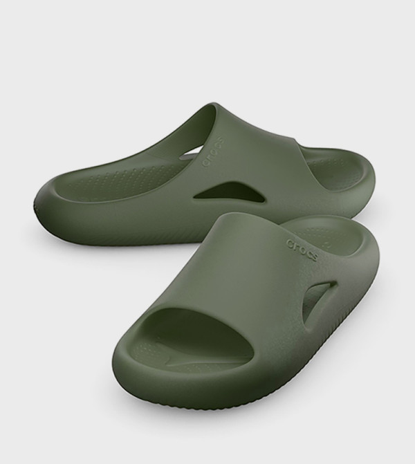 Crocs Slides - ARMY GREEN Slides