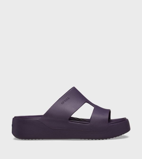 Crocs Platforms - Purple Flat Sandals